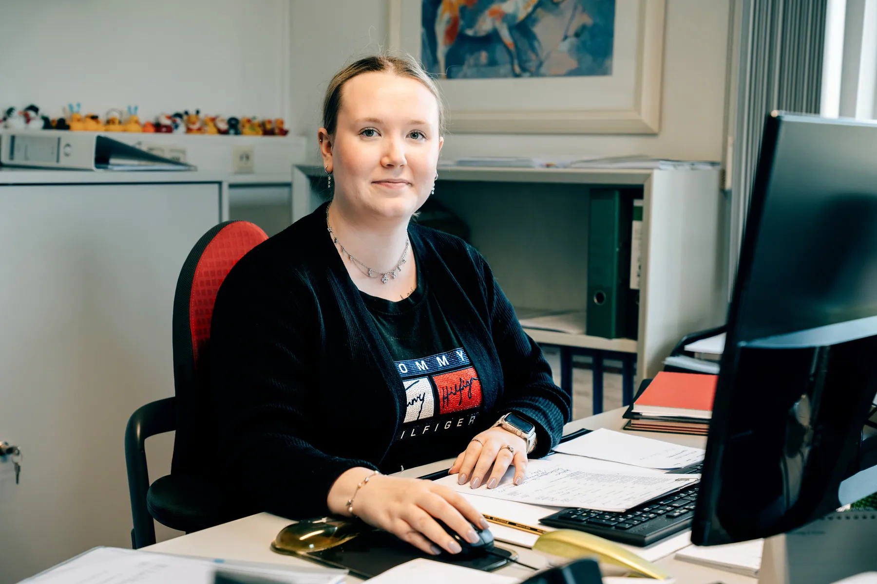 Mitarbeiterin am Standort Neunkirchen